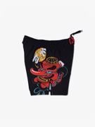 MANTO TENGU FIGHT SHORTS-black